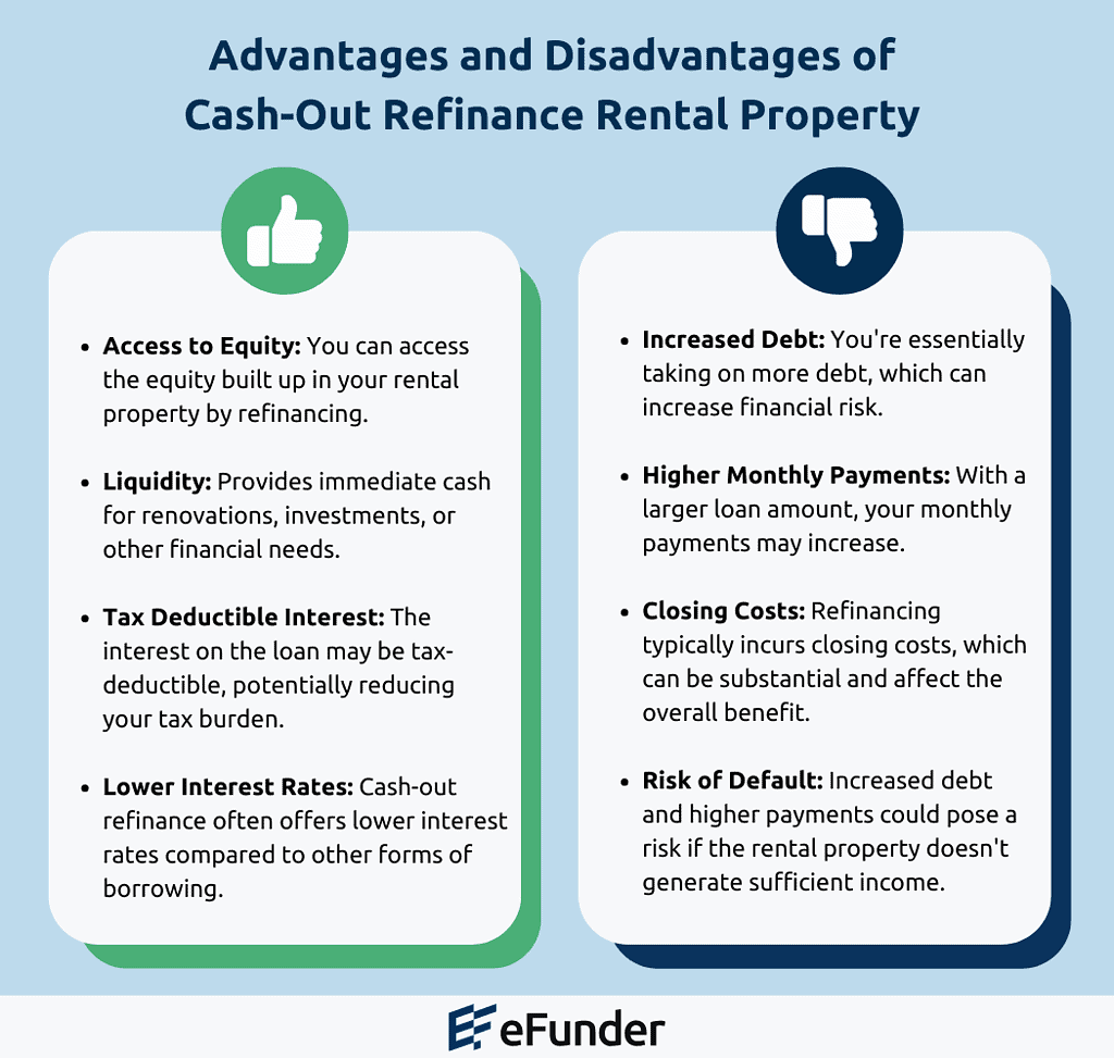 Advantage and Disadvantage of Cash-Out Refinance Rental Property