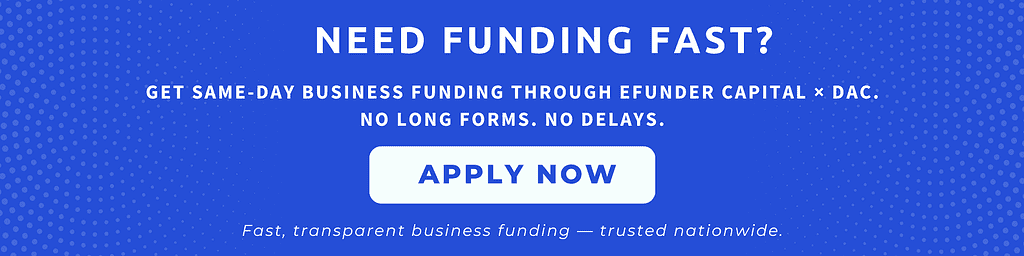fast business funding Pittsburgh